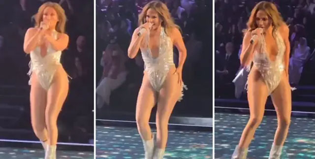 Jennifer Lopez... SUUDİ ARABİSTAN'DA MAYOLU PERFORMANS!