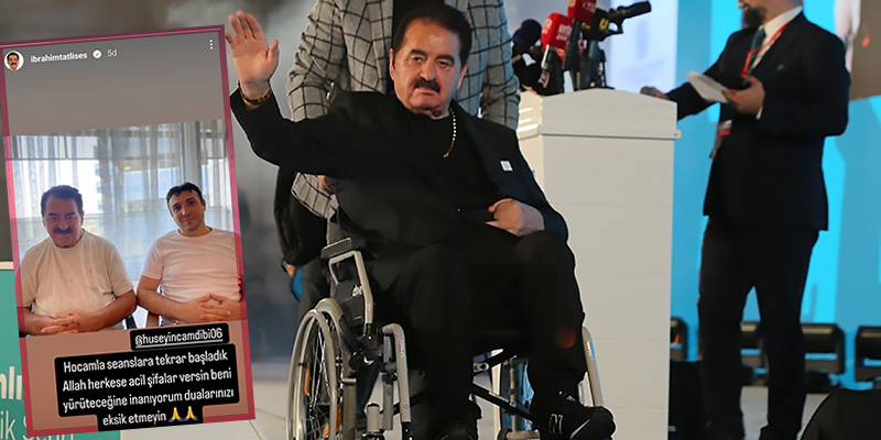 İbrahim Tatlıses…  ARTIK YÜRÜYEMİYOR!